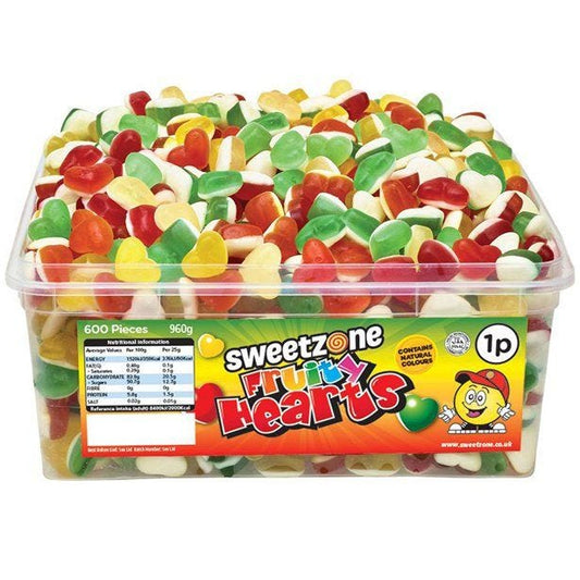 Sweetzone Halal Fruity Hearts - 805g