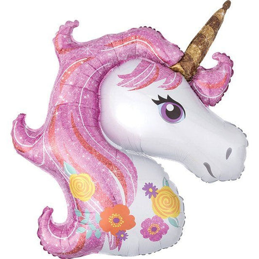 Magical Unicorn SuperShape Balloon - 33" Foil