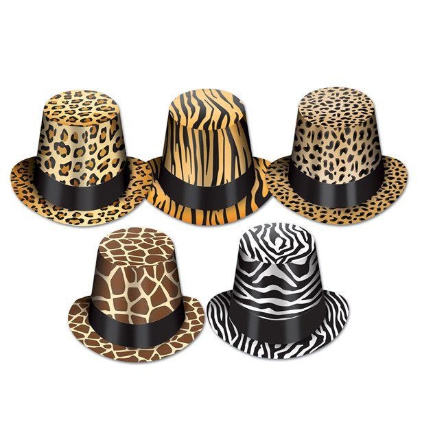 Animal Print Hat