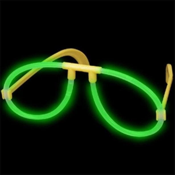 Glow Stick Glasses - 15cm (2pk)