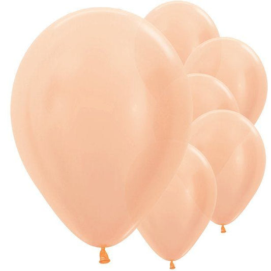 Metallic Rose Gold Balloons - 11" Latex (10pk)