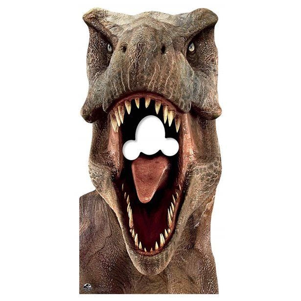 Jurassic World T- Rex Dinosaur Stand In Photo Prop - 1.88m