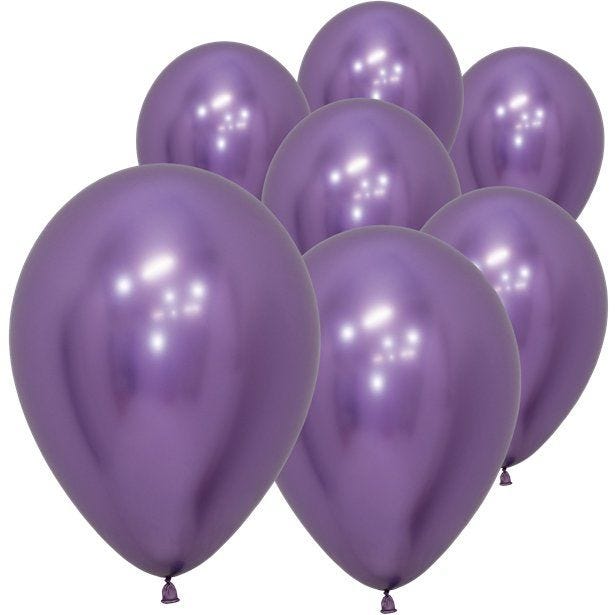 Violet Reflex Balloons - 5" Latex (50pk)