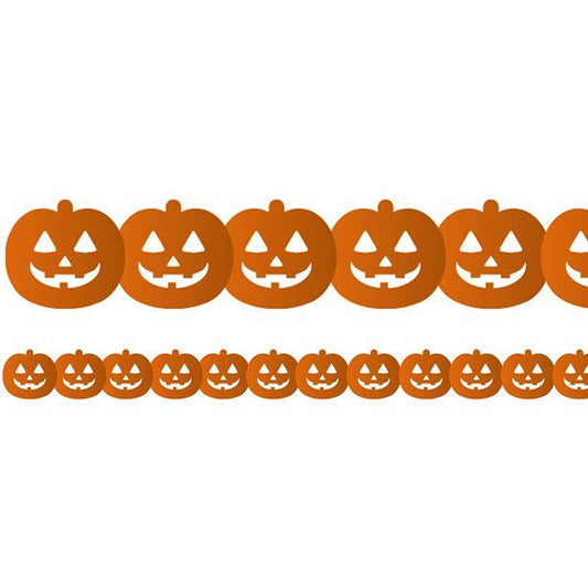 Pumpkin Tissue Paper Garland - 3m