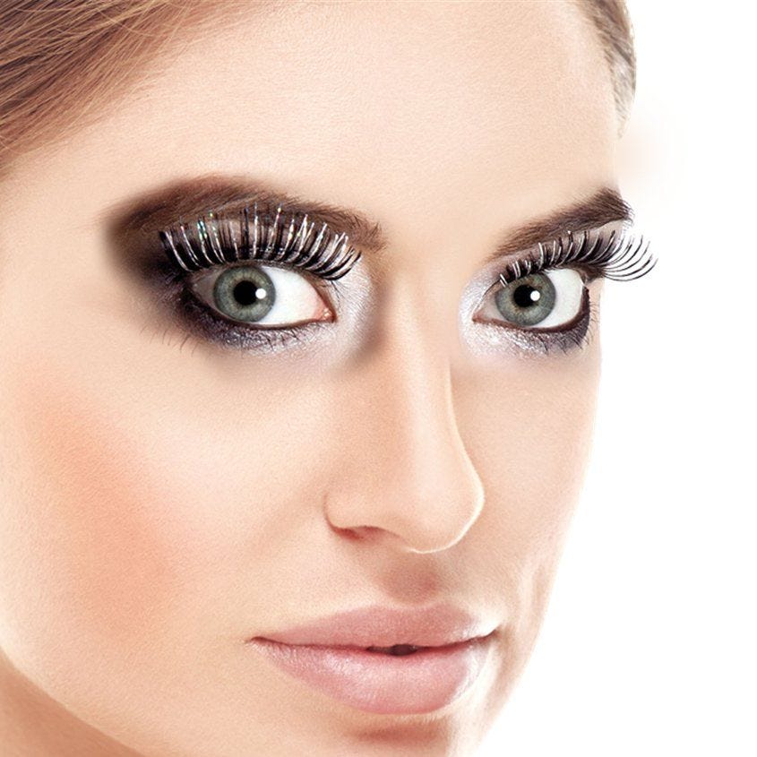 Black Holographic Eyelashes