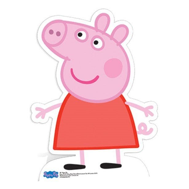 Peppa Pig Cardboard Cutout - 80cm x 61cm