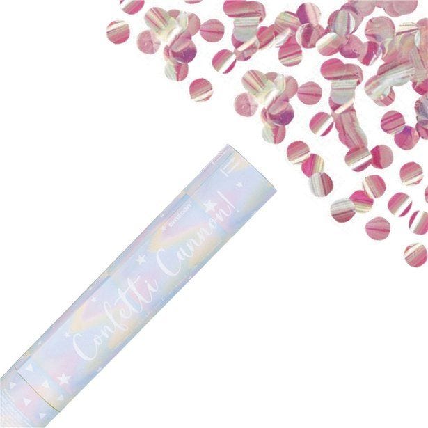 Iridescent Confetti Cannon - 24cm