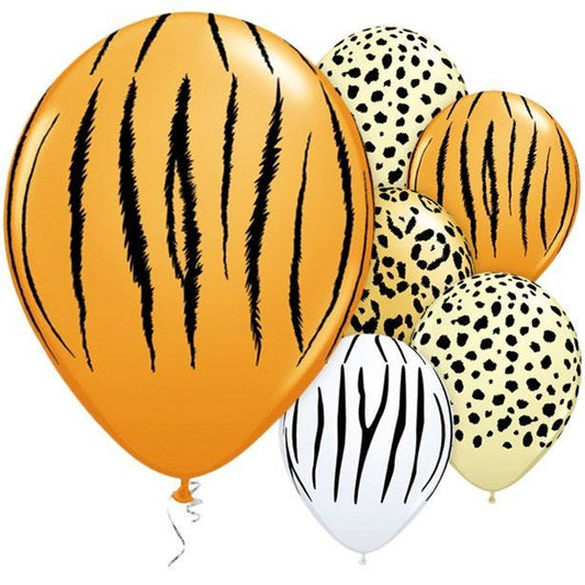 Safari Assorted Balloons - 11" Latex (25pk)