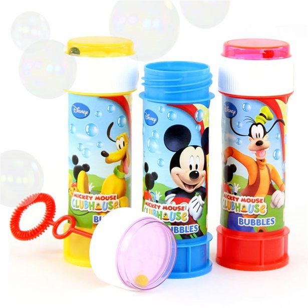 Mickey Mouse Party Bubbles - 60ml