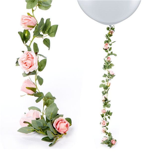 Pink Rose Garland - 1.75m