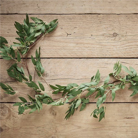 Green Ruscus Foliage Artificial Garland - 1.8m