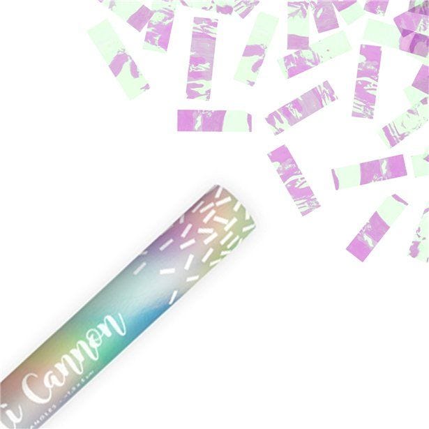 Iridescent Foil Confetti Cannon - 60cm