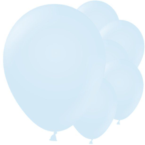 Macaron Baby Blue - 12" Latex (100pk)