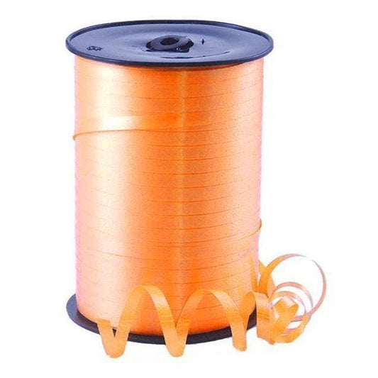 Tangerine Curling Balloon Ribbon - 500m