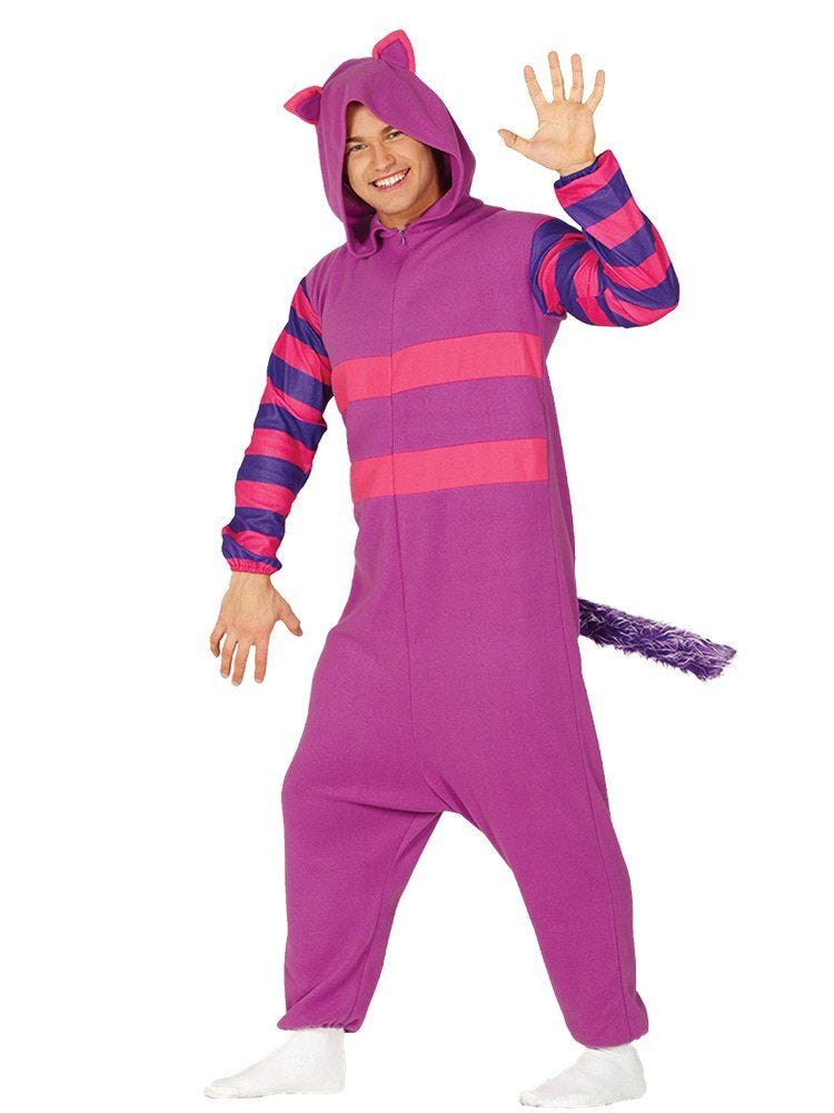 Cheshire Cat Onesie - Adult Costume