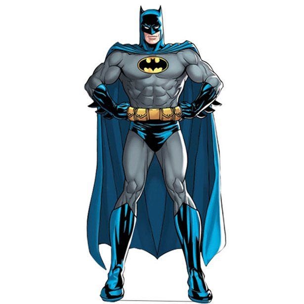 Life Size Batman Cardboard Cutout - 195cm x 92cm