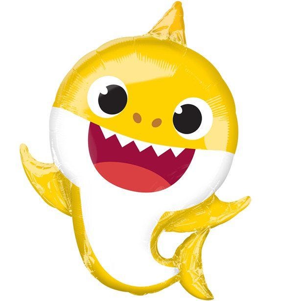 Baby Shark SuperShape Foil Balloon - 26"