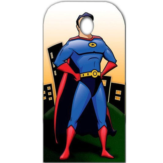 Superhero Stand In Photo Prop - 186cm x 90cm