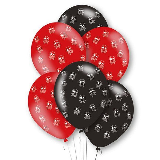 Pirate Latex Balloons - 11" (6pk)