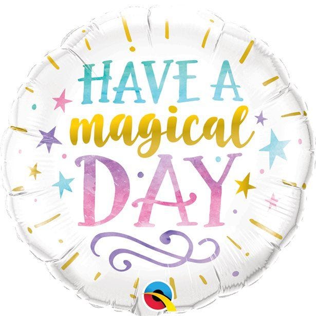 Magical Day Foil Balloon - 18" Foil