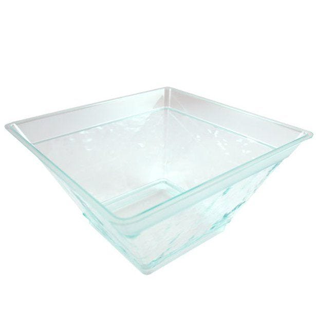 Clear Glazz Cube Bowl - 1.6L