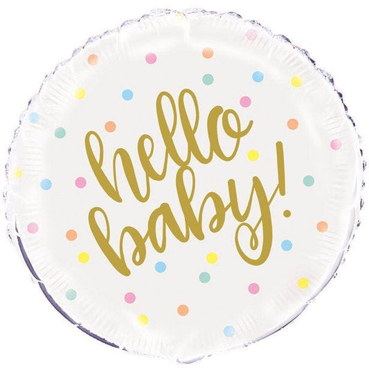 Hello Baby Foil Balloon - 18"