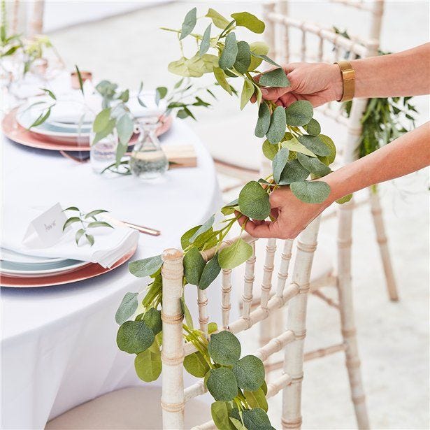 Botanical Wedding Eucalyptus Garland - 1.9m