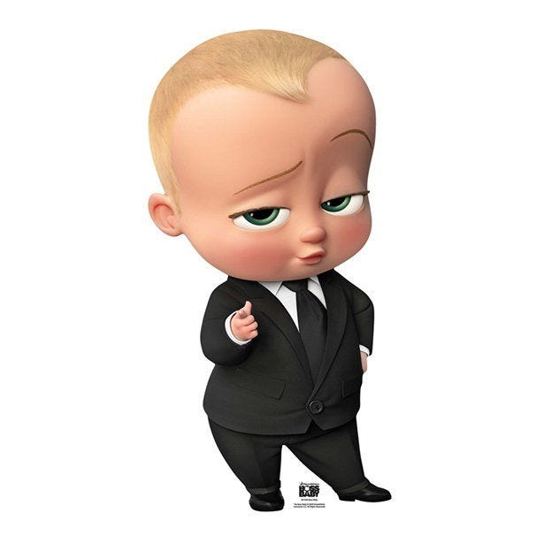 Boss Baby Mini Cutout - 89cm