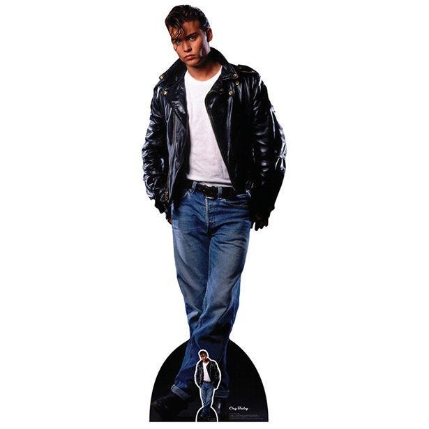 Wade Walker (Johnny Depp Cry Baby) Cardboard Cutout - 177cm x 61cm