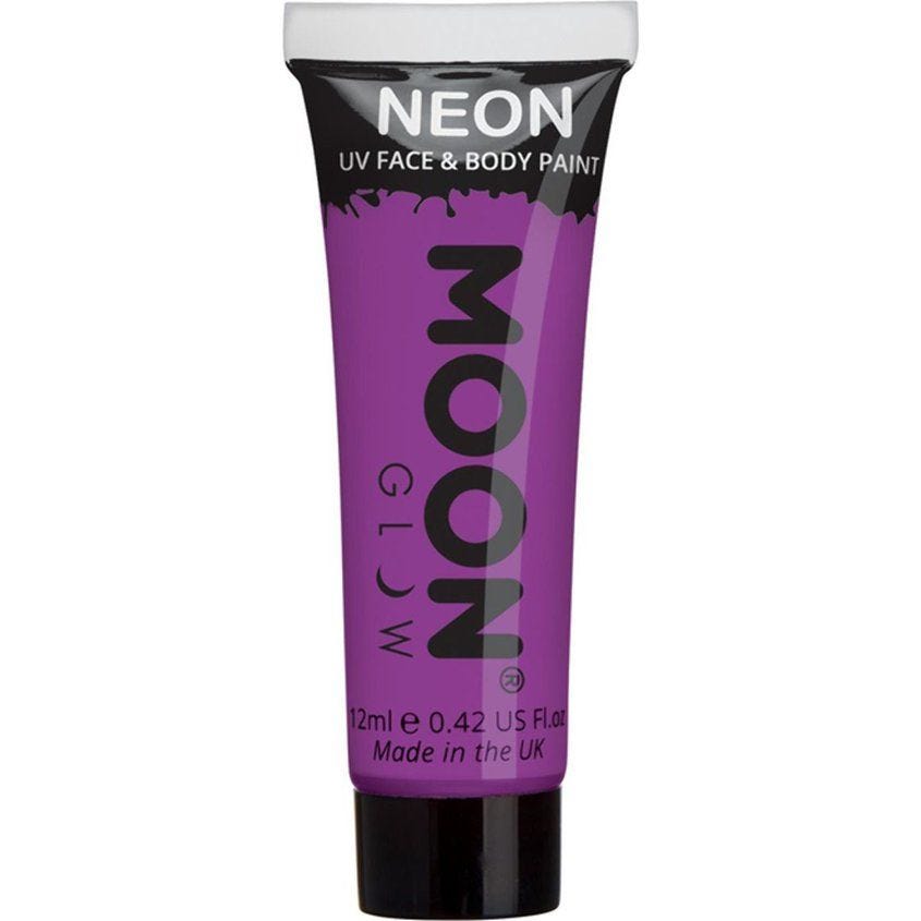 UV Neon Face & Body Paint - Purple 12ml