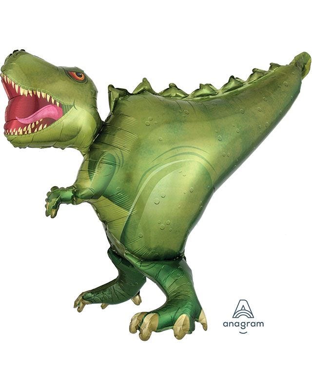 Tyrannosaurus Rex Supershape Balloon - 36" Foil