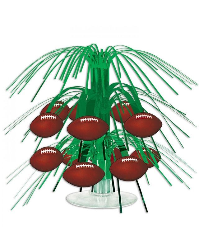 American Football Mini Centerpiece