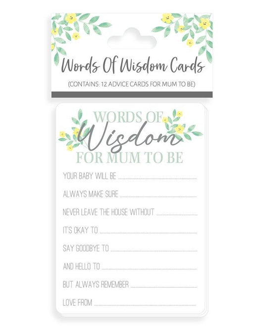 Botanical Parent Advice Cards (12pk)