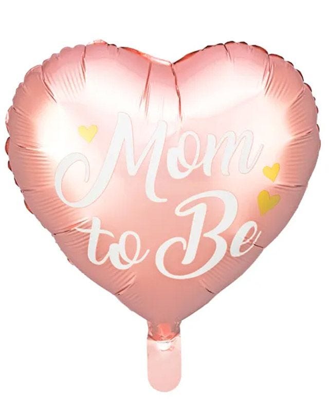 Pink Mom to Be Foil Balloon - 14"