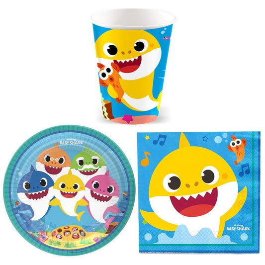 Baby Shark Super Value Party Pack for 8