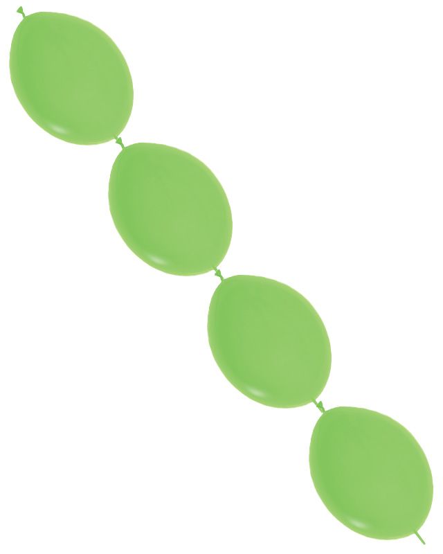 Link-o-Loon Lime Green Balloons - 12" Latex (50pk)