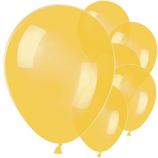 Mustard Balloons - 11" Latex (100pk)