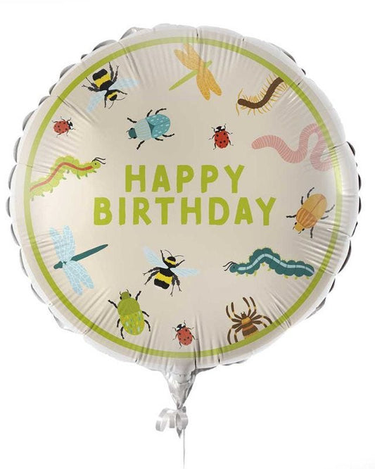 Bugging Out 'Happy Birthday' Bugs Balloon - 18" Foil