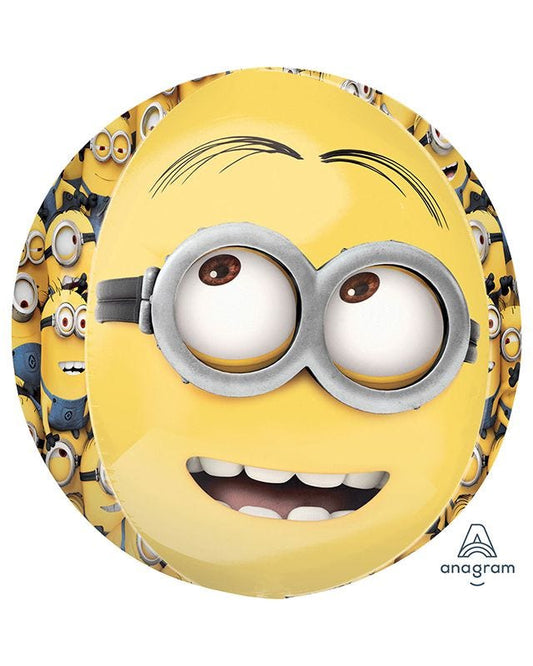 Minions Balloon Orbz Balloon - 16" Foil