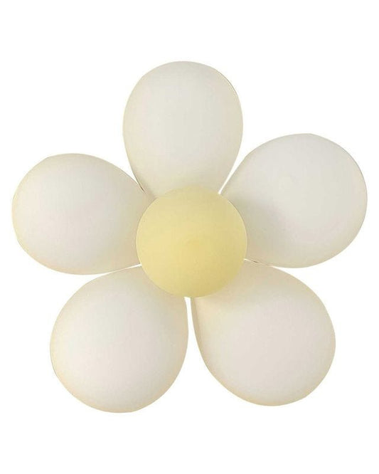 Ditsy Daisy White & Yellow Daisy Balloons Set - 10" Latex (42pk)