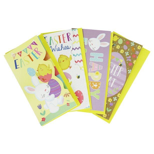 Easter Money Wallets (4pk)