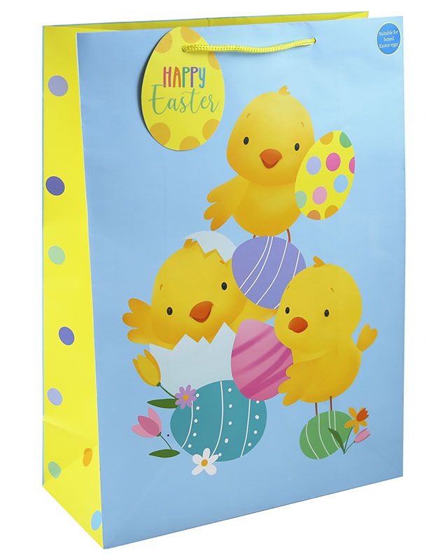 Easter Chicks Extra Large Gift Bag - 45.5cm x 33cm