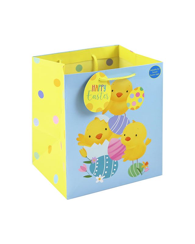 Easter Chicks Medium Gift Bag - 25.5cm x 21.5cm