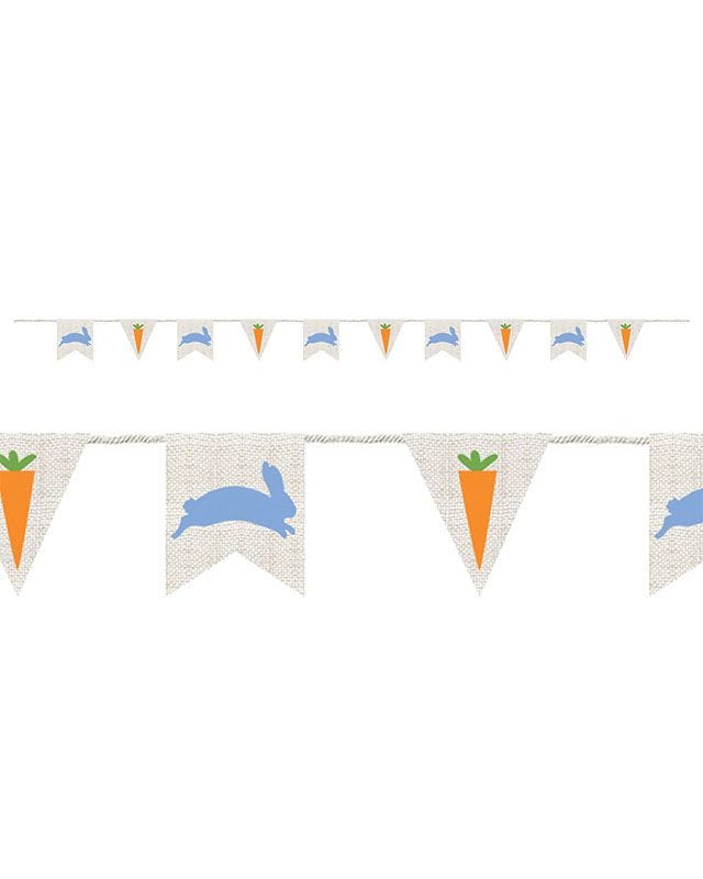 Easter Burlap Bunting - 2.74m