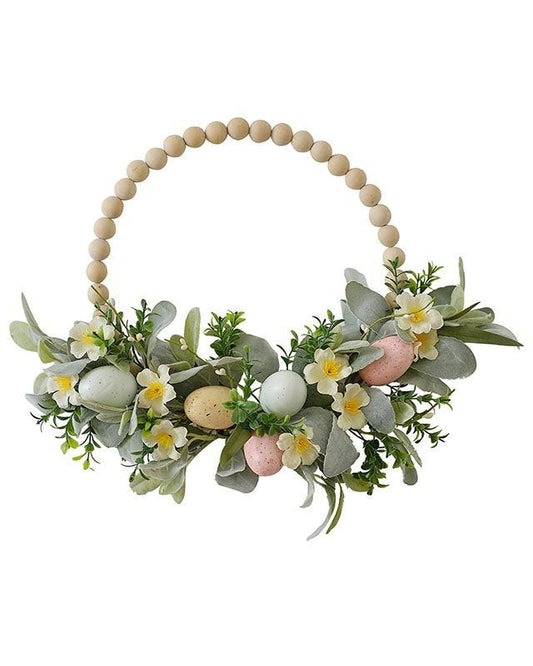 Easter Egg & Foliage Wreath