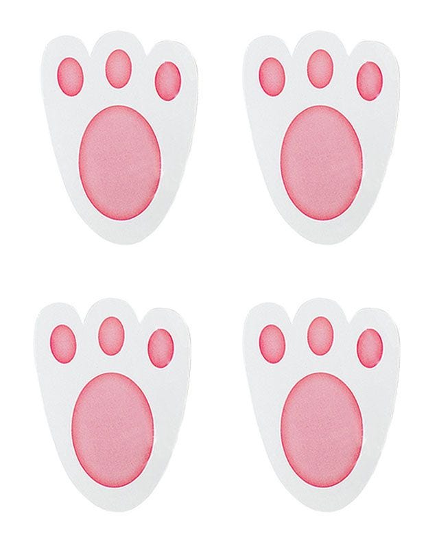 Easter Bunny Feet (30pk)