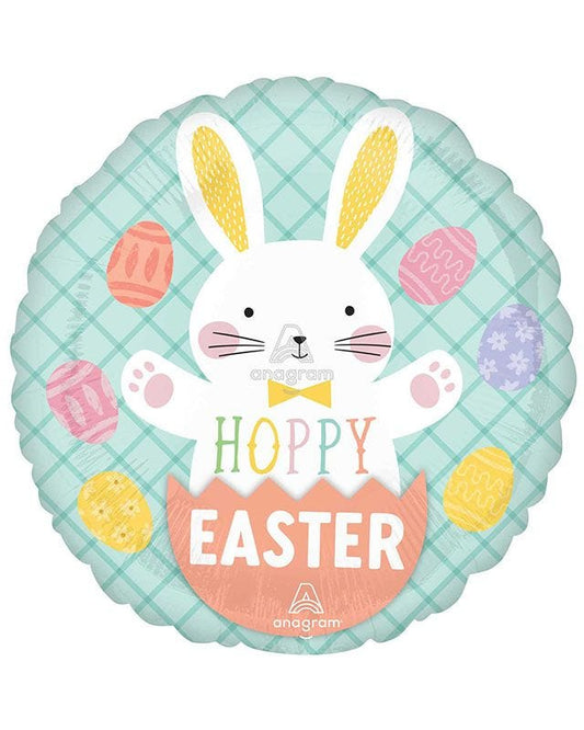 Hoppy Easter Bunny Balloon - 18" Foil