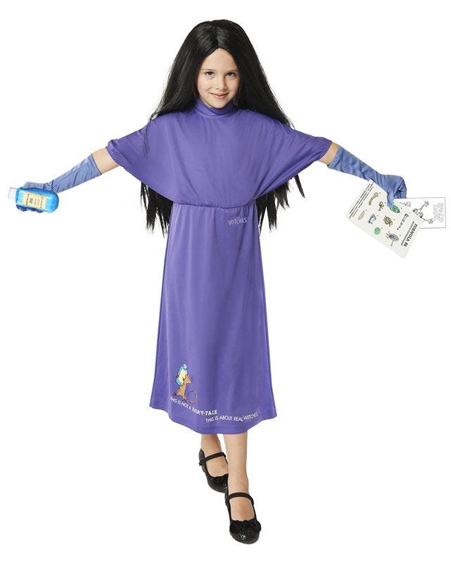 Roald Dahl Grand High Witch - Child Costume