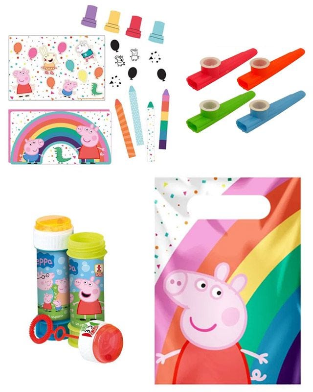 Peppa Pig Prefilled Party Bags (8pk)