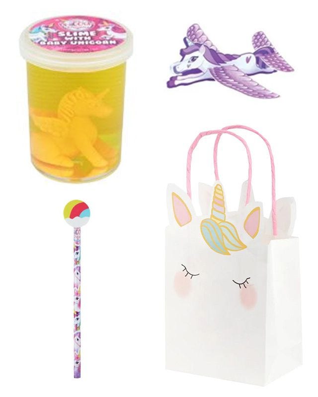 Unicorn Prefilled Party Bag (6pk)